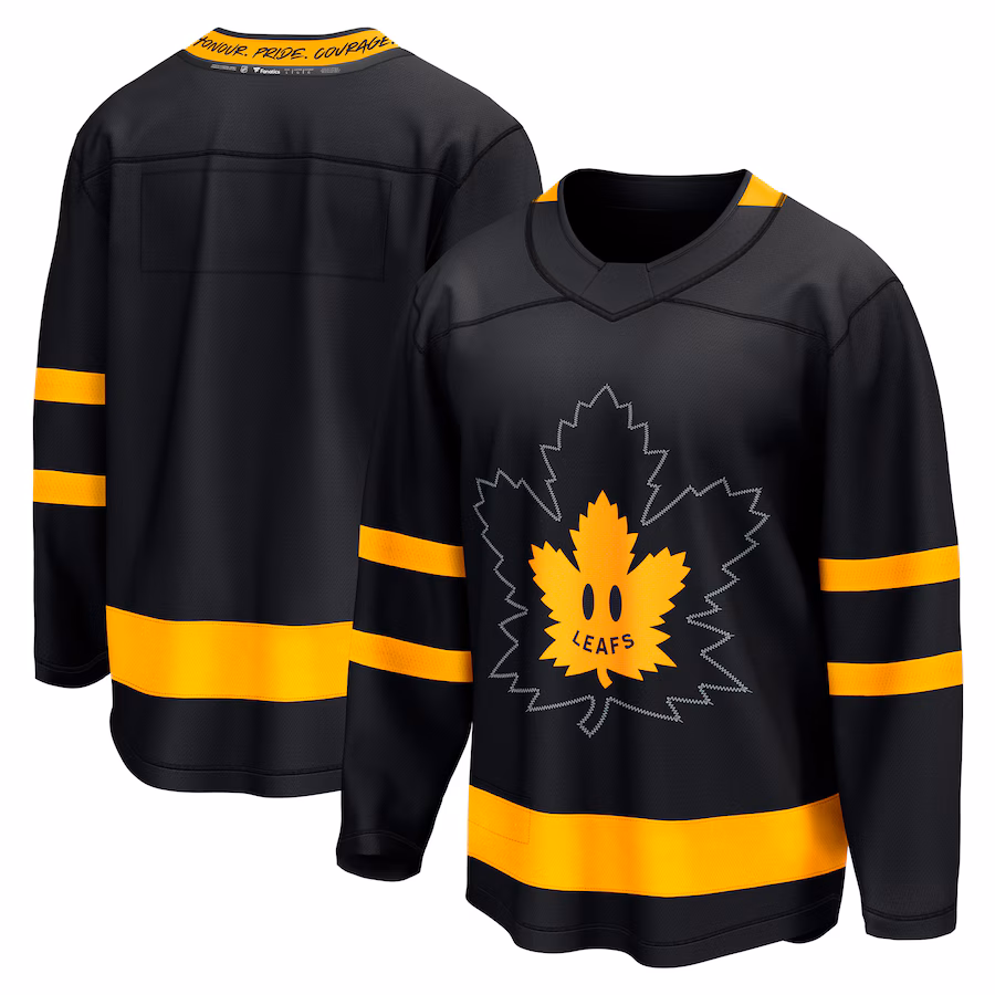 Men's Toronto Maple Leafs William Nylander Fanatics Black 2021/22 Alternate Premier Breakaway Reversible Player - Jersey