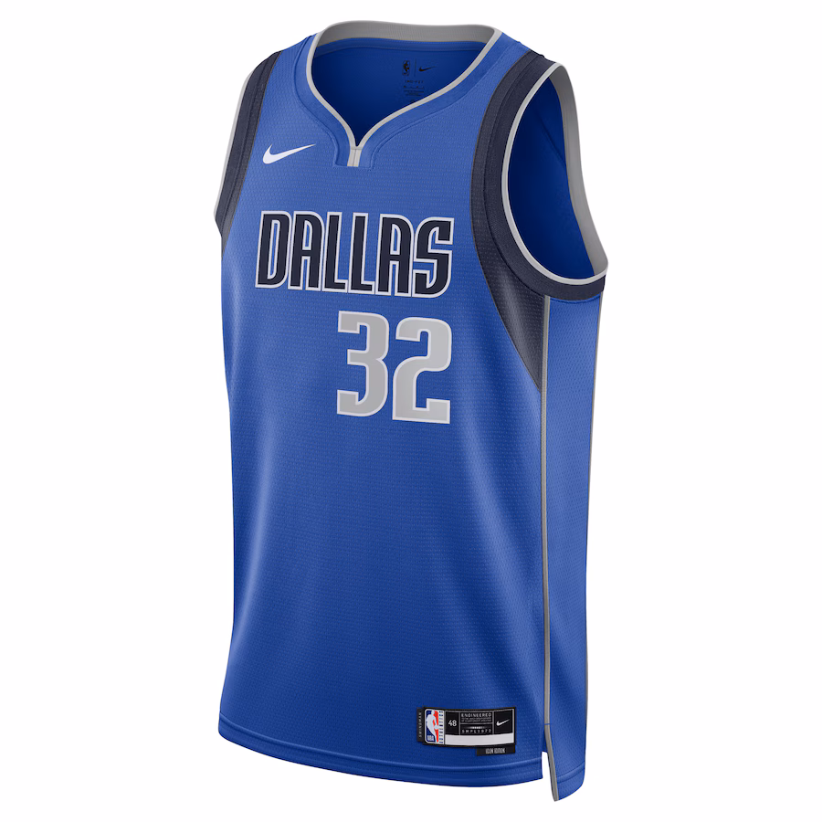 Unisex Dallas Mavericks Cooper Flagg Nike Blue 2025 NBA Draft First Round Pick Swingman Jersey - Icon Edition