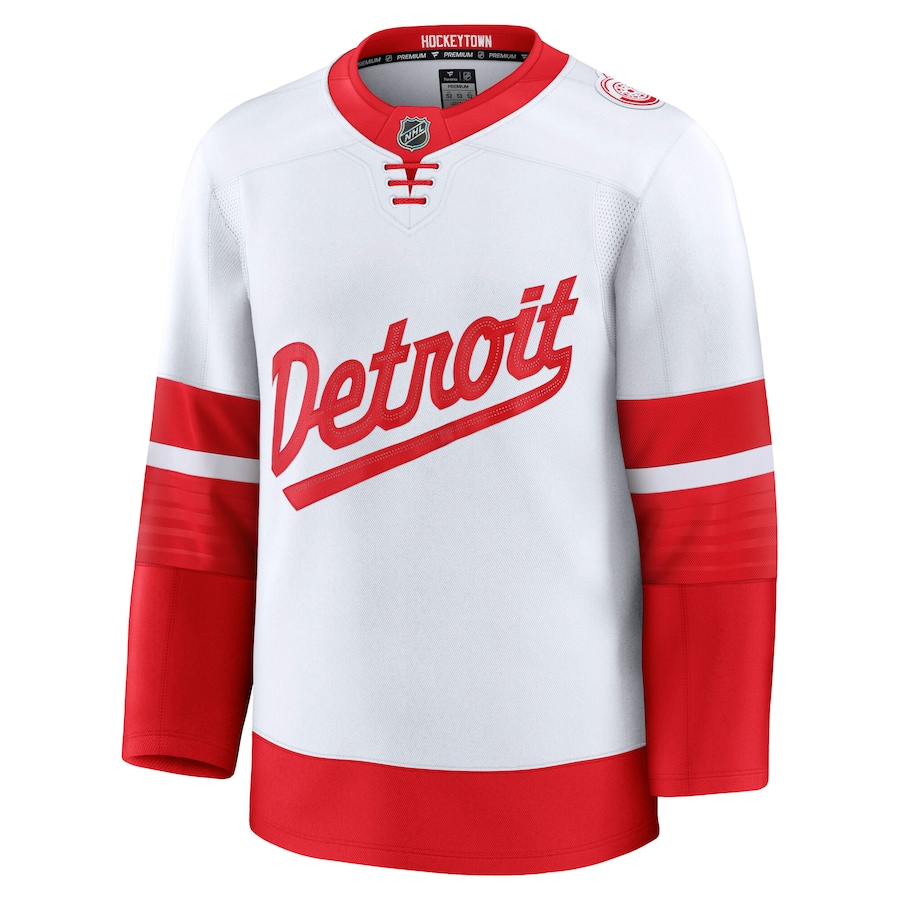 Detroit Red Wings Fanatics 2025 NHL Stadium Series Premium Jersey - White