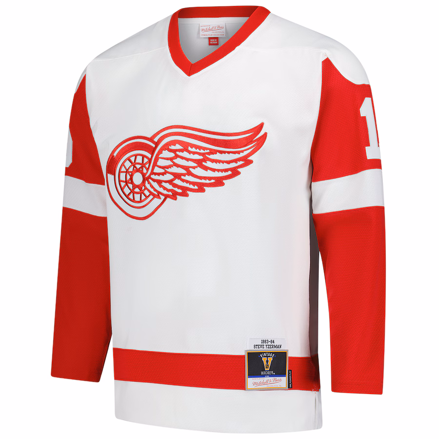 Steve Yzerman Detroit Red Wings Mitchell & Ness Power Play Jersey - White