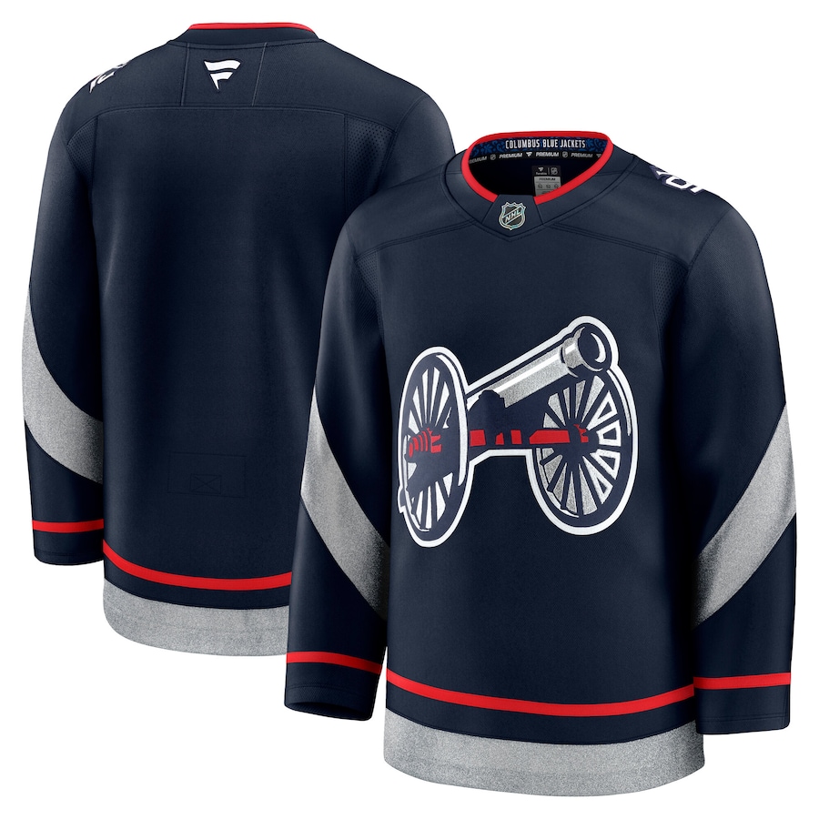 Columbus Blue Jackets Fanatics 2025 NHL Stadium Series Premium Jersey - Navy