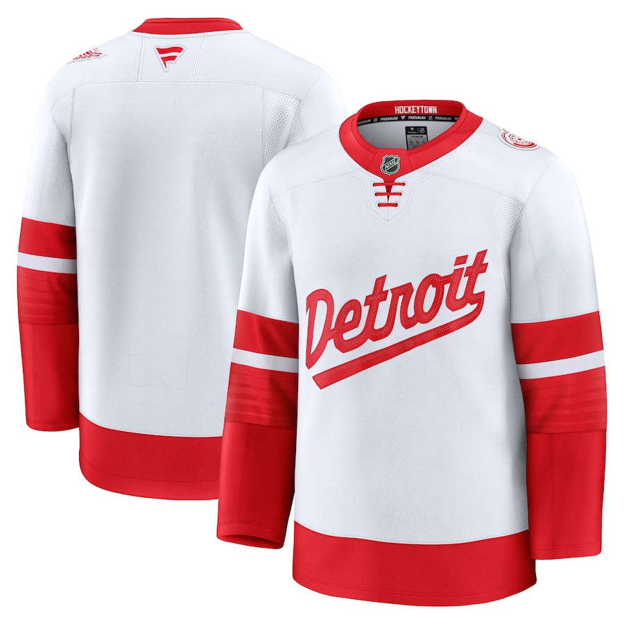 Detroit Red Wings Fanatics 2025 NHL Stadium Series Premium Jersey - White
