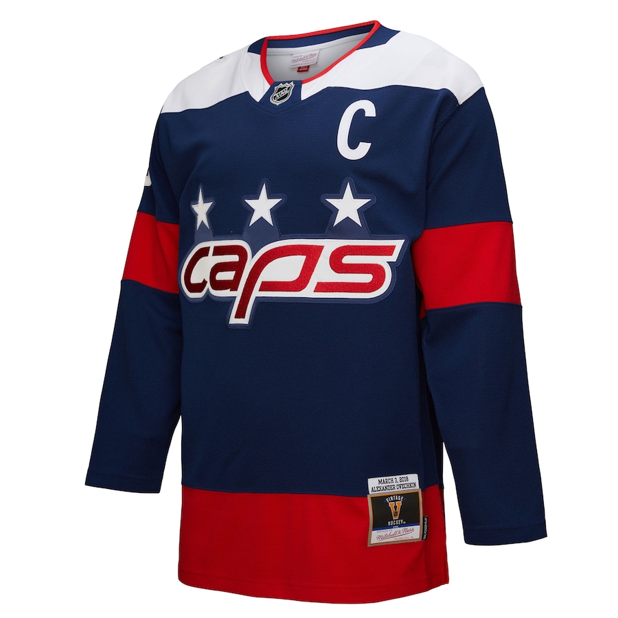 Alexander Ovechkin Washington Capitals Mitchell & Ness Power Play Jersey - Navy