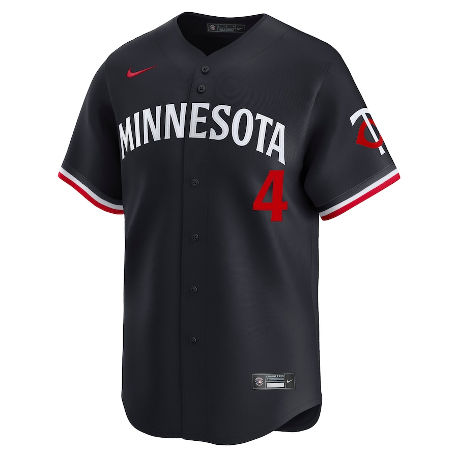 Men's Minnesota Twins Carlos Correa Nike Navy Alternate Limited Jersey