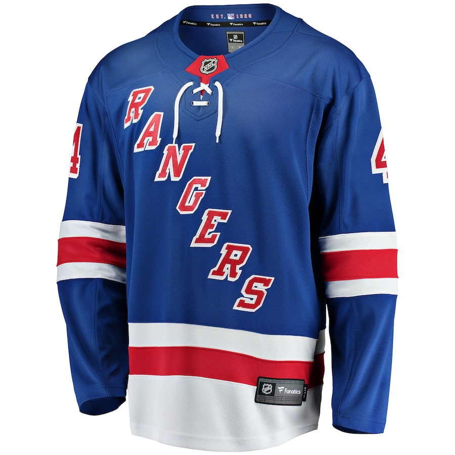 Braden Schneider New York Rangers Fanatics Home Premier Breakaway Player Jersey - Blue