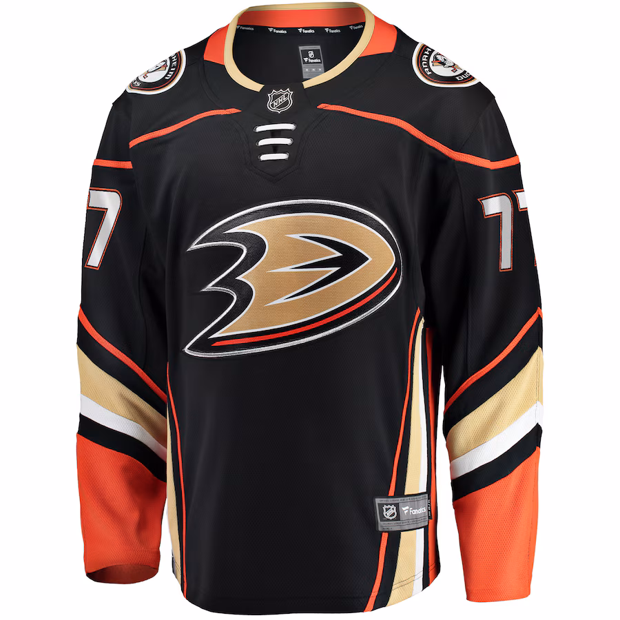 Frank Vatrano Anaheim Ducks Fanatics Home Breakaway Player Jersey - Black