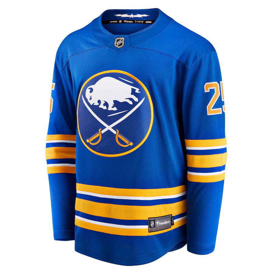 Owen Power Buffalo Sabres Fanatics Home Breakaway Player Jersey - Royal