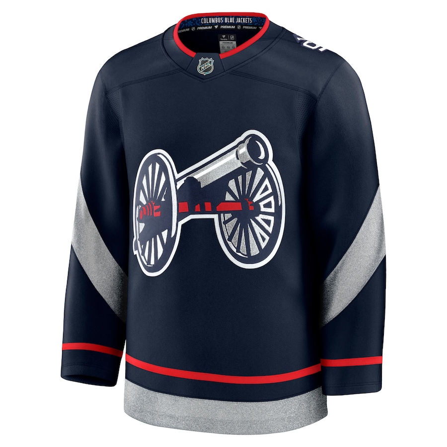 Columbus Blue Jackets Fanatics 2025 NHL Stadium Series Premium Jersey - Navy