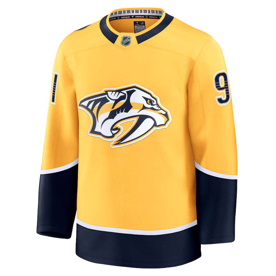 Steven Stamkos Nashville Predators Fanatics Home Premium Jersey - Gold