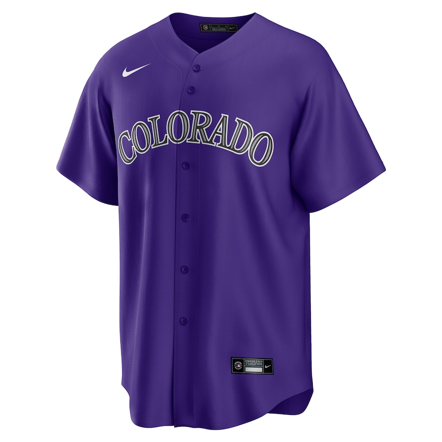 Ryan McMahon Colorado Rockies Nike Alternate Replica Player Jersey - Purple