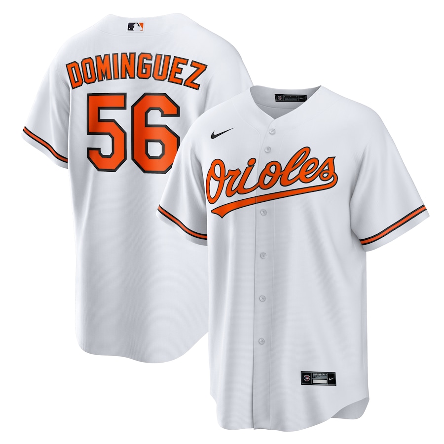 Seranthony Dominguez Baltimore Orioles Nike Home Replica Jersey - White