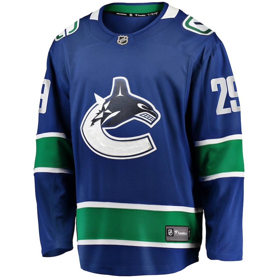 Marcus Pettersson Vancouver Canucks Fanatics Home Breakaway Jersey - Blue