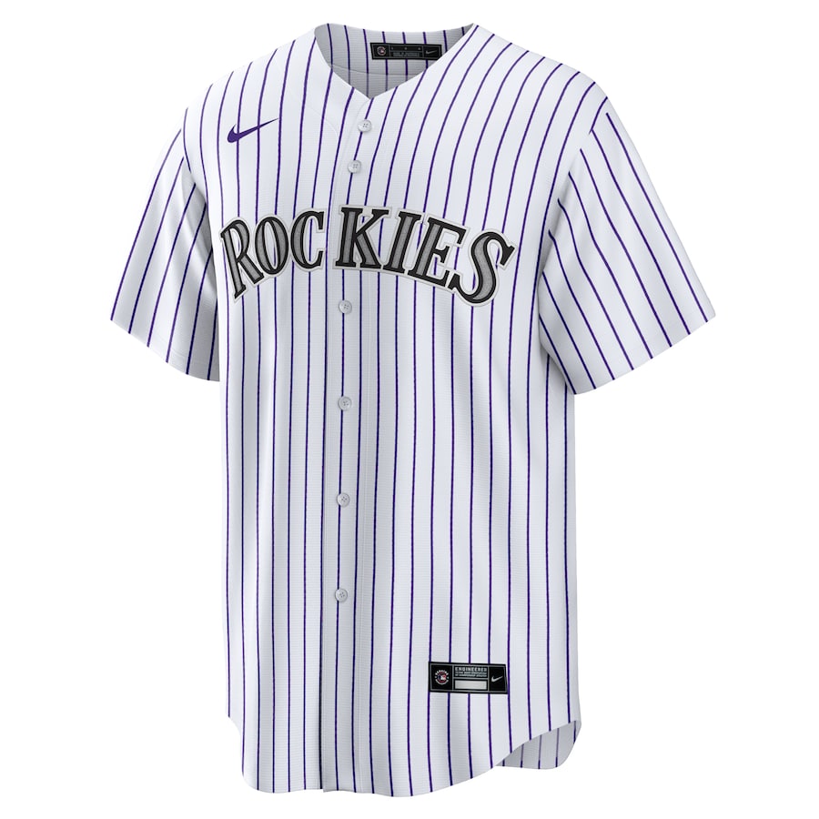 Colorado Rockies Nike Home 2025 Jackie Robinson Day Replica Jersey - White