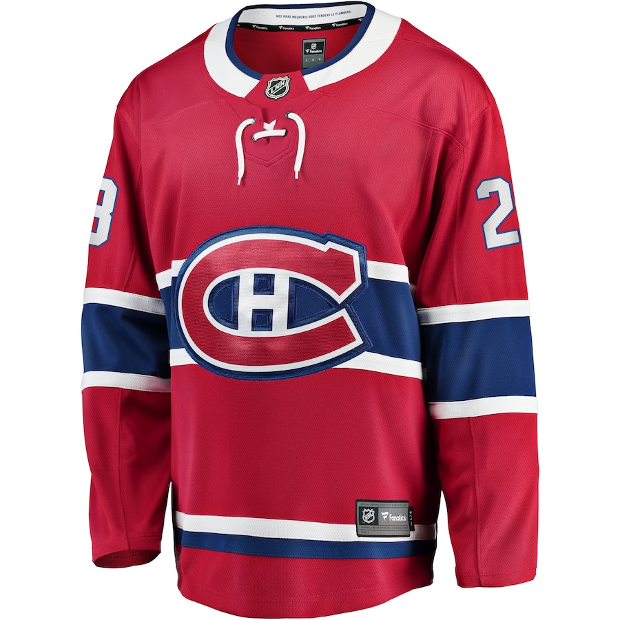 Christian Dvorak Montreal Canadiens Fanatics Home Breakaway Player Jersey - Red
