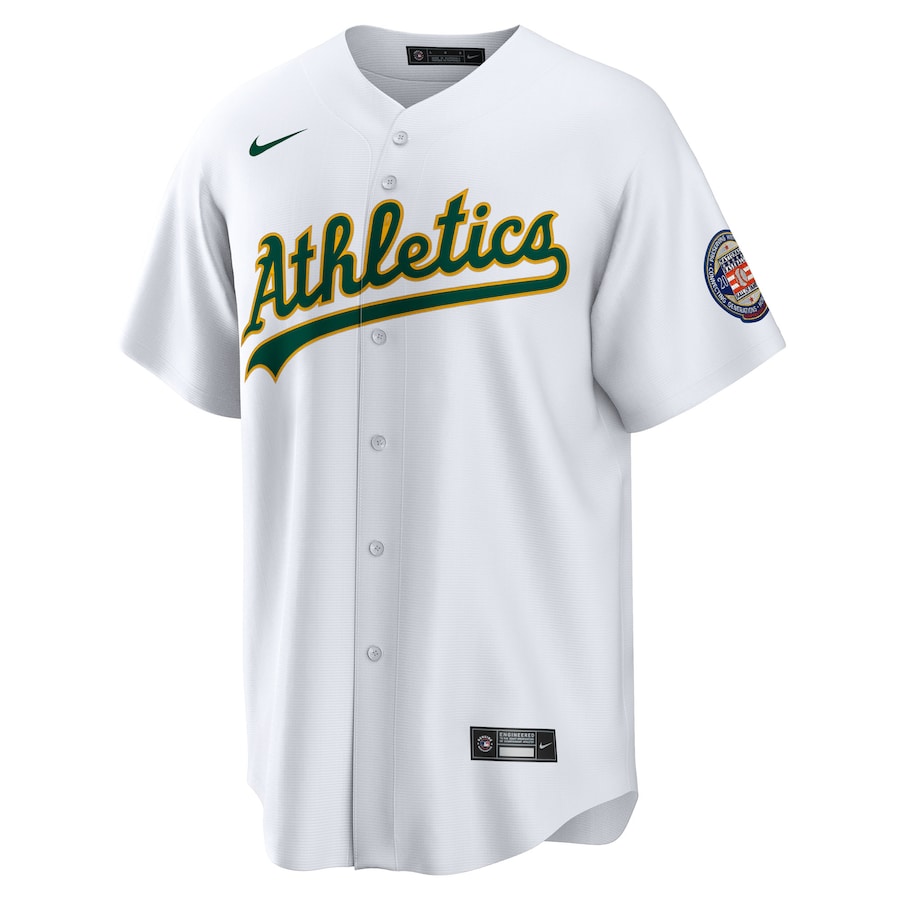 Dave Parker Athletics Nike 2025 Baseball Hall of Fame Name & Number Retired Replica Jersey - White