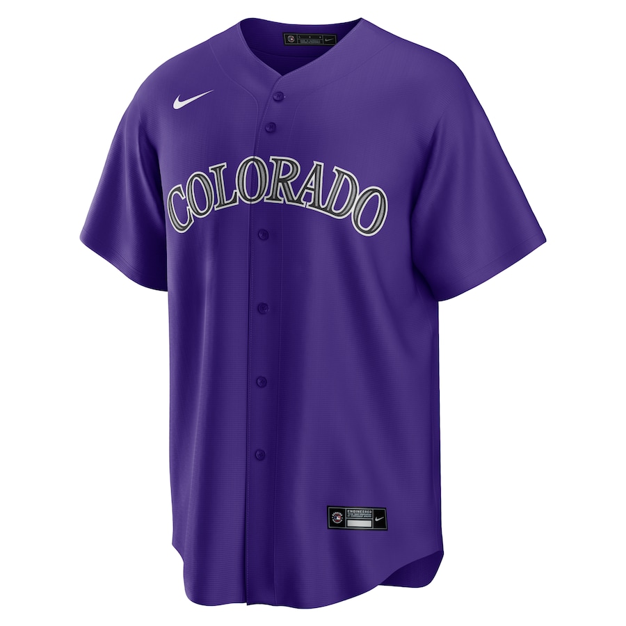 Charlie Blackmon Colorado Rockies Nike Alternate Replica Player Name Jersey - Purple