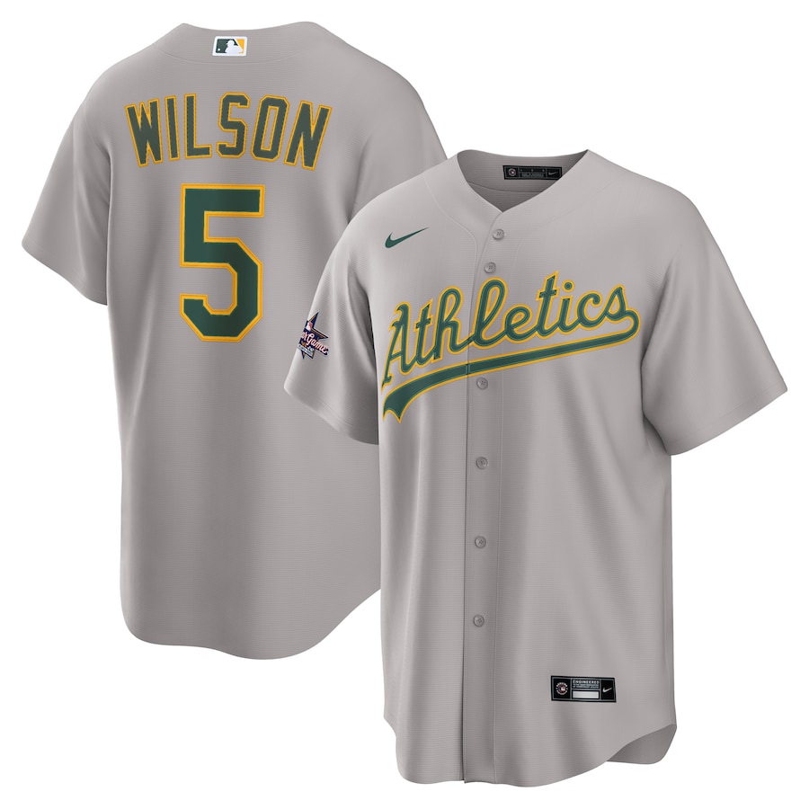 Jacob Wilson Athletics Nike 2025 MLB All-Star Game Road Replica Player Jersey - Gray