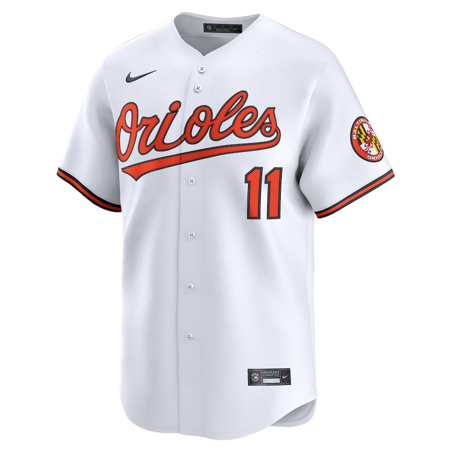 Jordan Westburg Baltimore Orioles Nike Home Limited Player Jersey - White